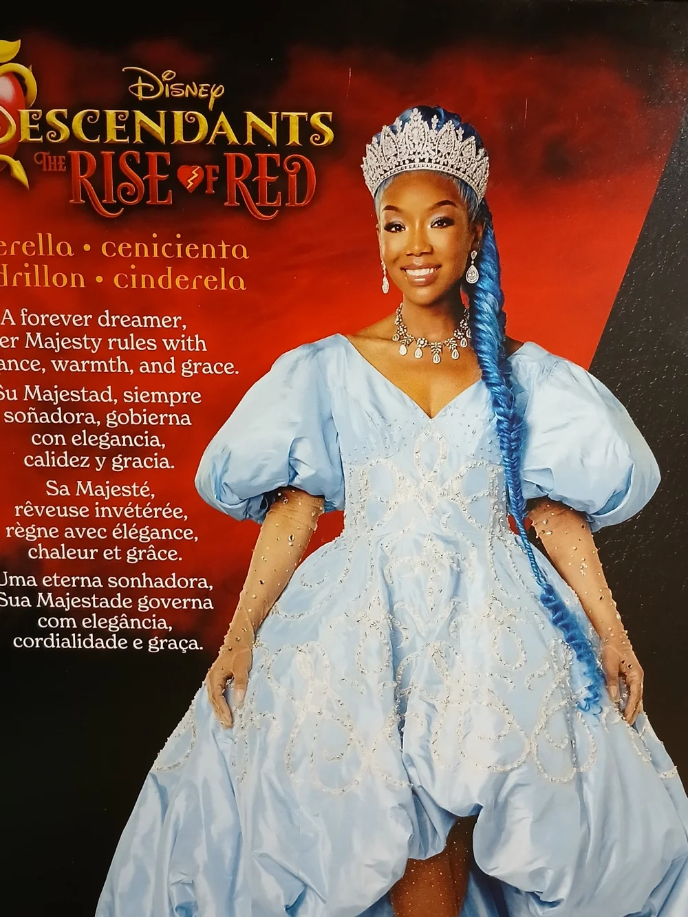 Mattel Disney Descendants The Rise of Red.....Queen Cinderella 2024 Brand New